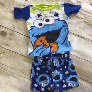 Cookie Monster jammies